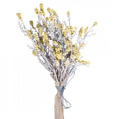 Sztuczny bukiet kwiatów jasnożółty Eurofirany - 34 cm - jasnożółty 1