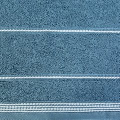 Ręcznik MIRA ze stębnowaną bordiurą Eurofirany - 30 x 50 cm - ciemnoniebieski 10