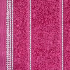 Ręcznik MIRA ze stębnowaną bordiurą Eurofirany - 30 x 50 cm - amarantowy 4