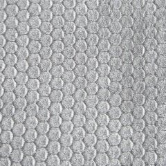 Koc srebrny ZOE z mikroflano w tłoczony wzór w stylu skandynawskim 150x200 cm EUROFIRANY - 150 x 200 cm - popielaty 3