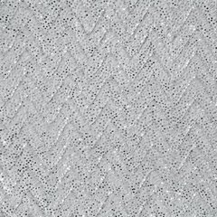 BETH SREBRNY KOC Z MIKROFLANO TŁOCZONY W JODEŁKĘ 170x210 cm DESIGN91 - 170 X 210 cm - jasnoszary/srebrny 4