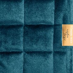 Pikowana narzuta do sypialni - mój wybór Eva Minge - turkusowa 220x240 cm - 220 X 240 cm - ciemnoturkusowy 4