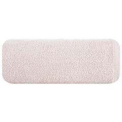 Gładki ręcznik kąpielowy z bawełny Eurofirany - 50 x 90 cm - pudrowy róż 2