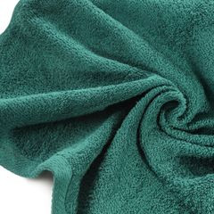Gładki ręcznik kąpielowy z bawełny Eurofirany - 70 x 140 cm - butelkowy zielony 5