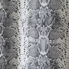 Zasłona welwetowa ASTAYA we wzór wężowej skóry z ekskluzywnej kolekcji Mój Wybór Ewa Minge 140x250 cm na przelotkach Eurofirany - 140 x 270 cm - biały 3