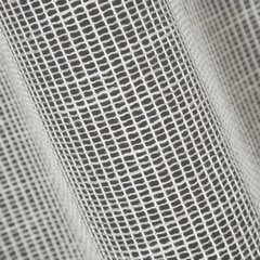 Dekoracja okienna ARLETA srebrna z siateczki  na przelotkach Eurofirany - 140 x 250 cm - szary 2