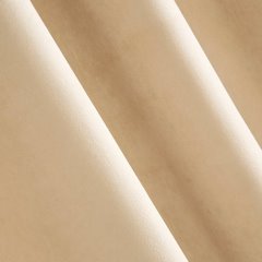 Zasłona kremowa PIERRE z gładkiego welwetu Eurofirany - 140 x 250 cm - kremowy 2