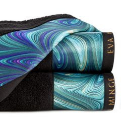 Ręcznik Altai Eurofirany Premium 70x140 czarny/mix kolorów - 70 X 140 cm - czarny 1