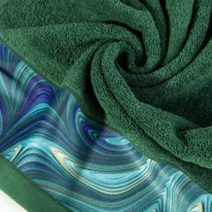 Ręcznik Altai Eurofirany Premium 70x140  - 70 X 140 cm - butelkowy zielony 4