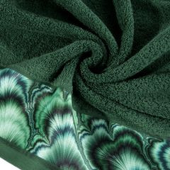 Zielony ręcznik kąpielowy - mój wybór Eva Minge 70x140 cm - 70 X 140 cm - butelkowy zielony 4
