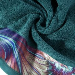 Turkusowy ręcznik kąpielowy - mój wybór Eva Minge - 50x90 cm - 50 X 90 cm - turkusowy 5