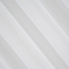 Amaro biała firana z dodatkiem moherowej błyszczącej nici na przelotkach 140x250 cm Eurofirany - 140 x 250 cm - biały 2