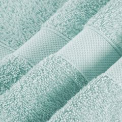 Bawełniany ręcznik kąpielowy miętowy 70x140cm - 70 X 140 cm - miętowy 8