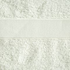 Miękki chłonny ręcznik kąpielowy kremowy 50x90 - 50 X 90 cm - kremowy 7
