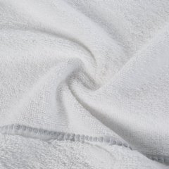 Ręcznik bawełniany MARI z bordiurą z welwetu Eurofirany - 50 x 90 cm - biały 10