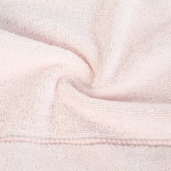 Ręcznik bawełniany jasny różowy MARI z bordiurą z welwetu 70x140 cm Eurofirany o gramaturze 500 g/m2 - 70 x 140 cm - różowy 10