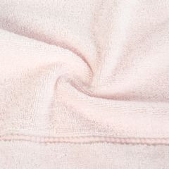 Ręcznik bawełniany jasny różowy MARI z bordiurą z welwetu 70x140 cm Eurofirany o gramaturze 500 g/m2 - 70 x 140 cm - różowy 5