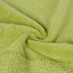 Ręcznik bawełniany MARI z bordiurą z welwetu Eurofirany - 50 x 90 cm - oliwkowy 10