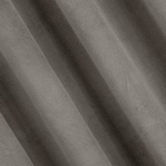 Zasłona MILO z matowego welwetu Eurofirany - 140 x 250 cm - popielaty 2