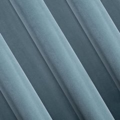 Zasłona ADELLE z matowego welwetu Diva Line Eurofirany - 140 x 250 cm - jasnoniebieski 2