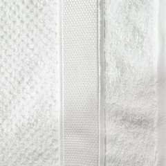 Ręcznik MILAN z błyszczącą bordiurą Eurofirany - 50 x 90 cm - biały 5