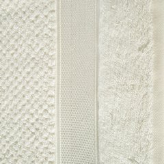 Ręcznik MILAN z błyszczącą bordiurą Eurofirany - 50 x 90 cm - kremowy 5