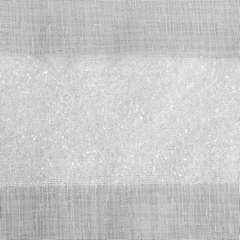 Biała firana z etaminy EFIL 140 x 250 cm na przelotkach - 140 x 250 cm - biały 3