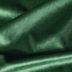 Pierre ciemna zielona zasłona z welwetu gładka na taśmie 140x300 cm Eurofirany - 140 x 300 cm - ciemnozielony 4
