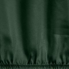 Prześcieradło NOVA 3 ciemnozielone z satyny bawełnianej z gumką Eurofirany - 160 x 200 x 30 cm - butelkowy zielony 4
