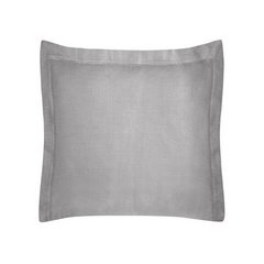 Poszewka na poduszkę stalowa NOVA COLOUR z błyszczącej bawełny 40x40 cm Eurofirany - 40 x 40 cm - stalowy 1