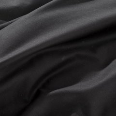 Nova colour czarna poszwa na kołdrę z bawełny z połyskiem 160x200 cm - 160 x 200 cm - czarny 4