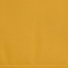 Zasłona gotowa RITA krótka musztardowa z matowej  gładkiej tkaniny  na taśmie 140x175 cm  EUROFIRANY - 140 x 175 cm - musztardowy 3