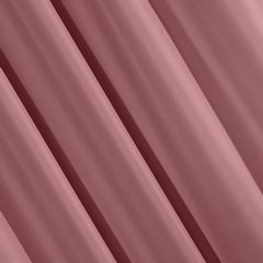Zasłona gotowa RITA krótka ciemna różowa z matowej  gładkiej tkaniny  na taśmie 140x175 cm EUROFIRANY - 140 x 175 cm - ciemnoróżowy 2
