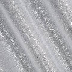 MILY lekka biała zasłona z szampańskim wzorem na przelotkach DESIGN 91 - 140 x 250 cm - biały 3