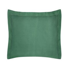 Nova Colour ciemna zielona bawełniana poszewka na poduszkę do spania 50x60 cm Eurofirany - 50 x 60 cm - butelkowy zielony 1