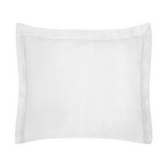Poszewka na poduszkę biała NOVA COLOUR z błyszczącej bawełny 50x70 cm Eurofirany - 50 x 70 cm - biały 1