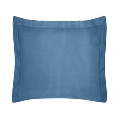 NOVA COLOUR bawełniana poszewka na poduszkę Eurofirany - 50 x 70 cm - ciemnoniebieski 1