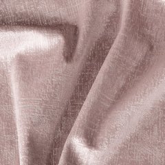 Zasłona welwetowa pudrowa CYPR ze wzorem srebrnej przecierki 140x270 cm na taśmie DESIGN 91 - 140 x 270 cm - pudrowy róż 5