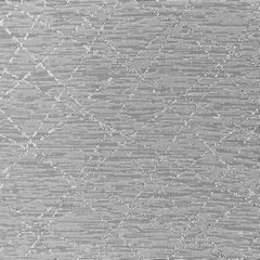 Fibi biała zasłona z etaminy z lśniącym wzorem na przelotkach 140x250cm - 140 x 250 cm - biały 3