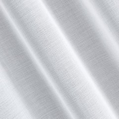 Firana LANA gładka w stylu eko z etaminy Eurofirany - 140 x 270 cm - biały 2