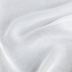 Firana LANA gładka w stylu eko z etaminy Eurofirany - 140 x 270 cm - biały 4