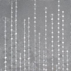 Firana SOLEI zdobiona cekinami z etaminy Eurofirany - 140 x 250 cm - biały 3