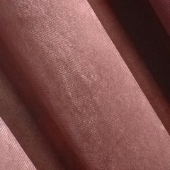 Melanie ciemna różowa matowa zasłona z welwetu na przelotkach 140x250 cm Eurofirany - 140 x 250 cm - różowy 2
