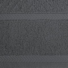 Ręcznik kąpielowy KALIA ze wzorem zygzaka Reina Line Eurofirany - 50 x 90 cm - stalowy 3