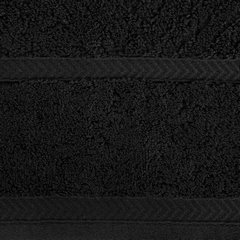 Ręcznik kąpielowy KALIA ze wzorem zygzaka Reina Line Eurofirany - 50 x 90 cm - czarny 3