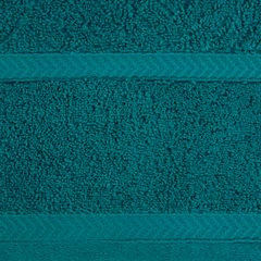 Ręcznik kąpielowy KALIA turkusowy ze wzorem zygzaka Reina Line Eurofirany - 70 x 140 cm - turkusowy 2