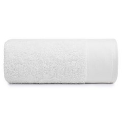 Ręcznik kąpielowy JULITA z szenilową bordiurą Mój wybór - Eva Minge Eurofirany - 50 x 90 cm - biały 2