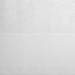 Ręcznik kąpielowy JULITA z szenilową bordiurą Mój wybór - Eva Minge Eurofirany - 50 x 90 cm - biały 3