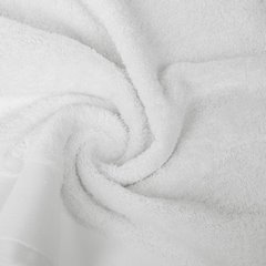 Ręcznik kąpielowy JULITA z szenilową bordiurą Mój wybór - Eva Minge Eurofirany - 50 x 90 cm - biały 4