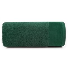 Ręcznik kąpielowy JULITA z szenilową bordiurą Mój wybór - Eva Minge Eurofirany - 50 x 90 cm - butelkowy zielony 2